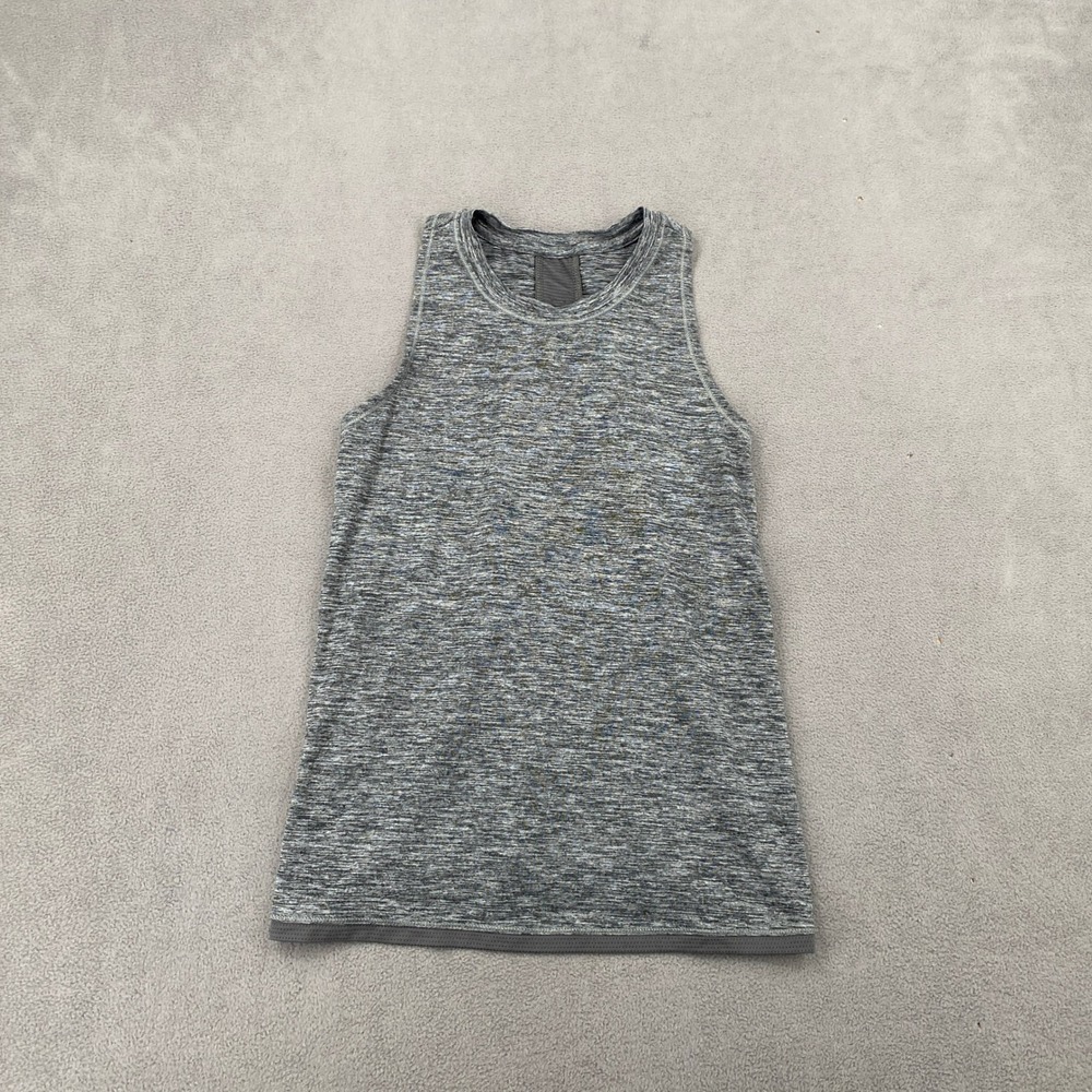 Kohls Girls Space Dye Racerback Active Tank Top Gray DG02A011RS Size L 10/12